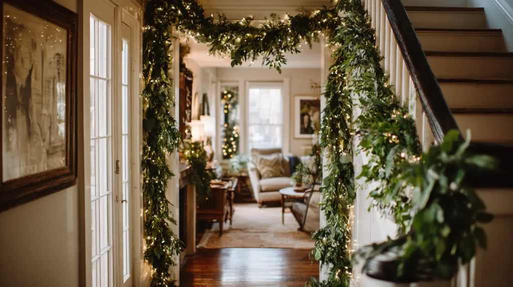Garland-Draped Doorways and Archways