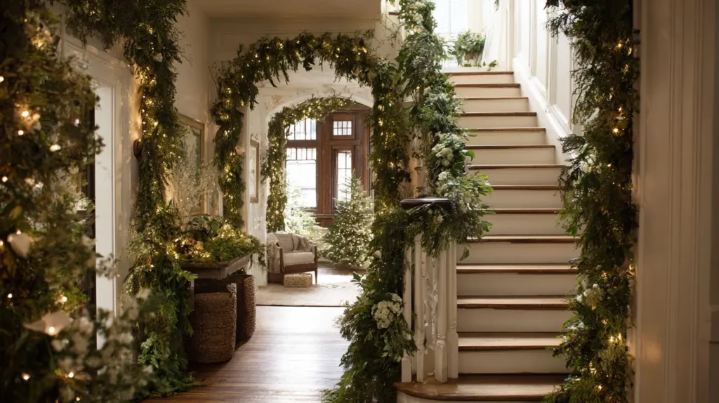 Garland-Draped Doorways and Archways