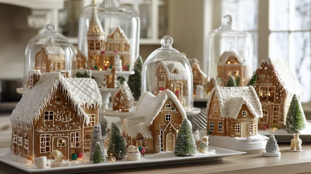 Gingerbread Kitchen Decor and House Village Display