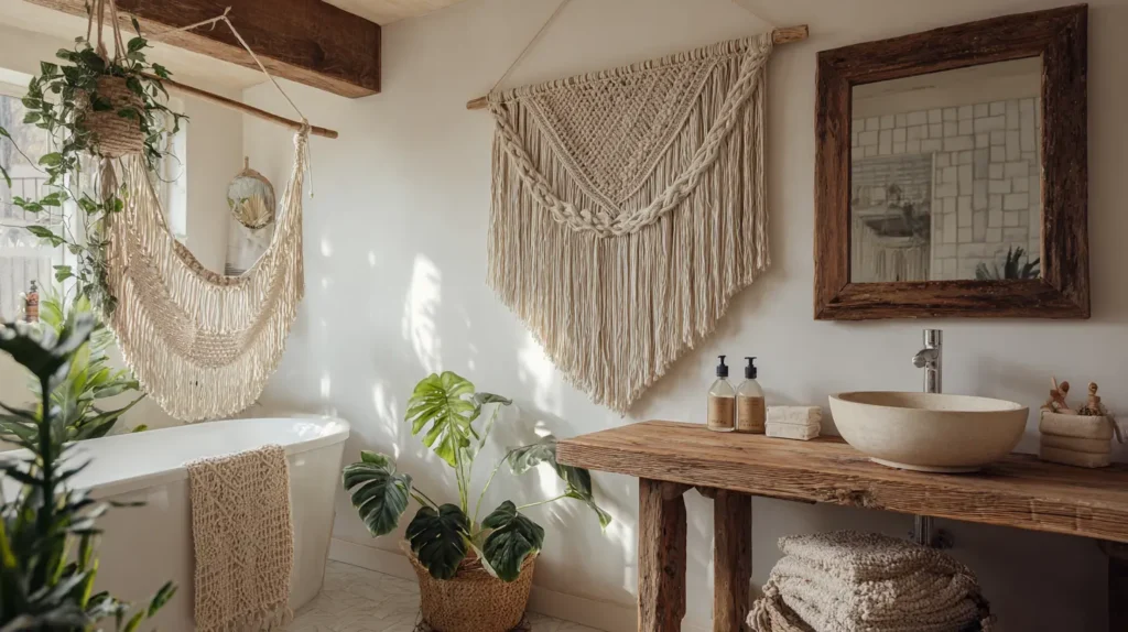 Handmade Macrame Plant Hangers and Wall Art