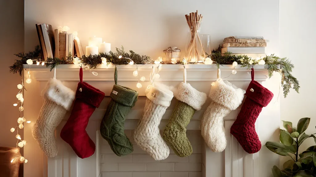 Hanging Stockings Without a Mantel