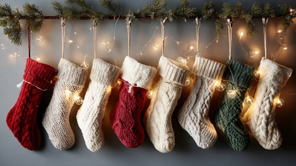 Hanging Stockings Without a Mantel