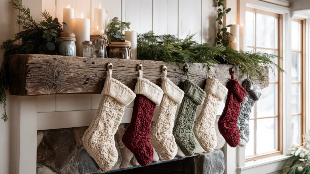 Hanging Stockings Without a Mantel