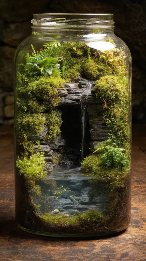 Hidden Cave Waterfall and Grotto Design