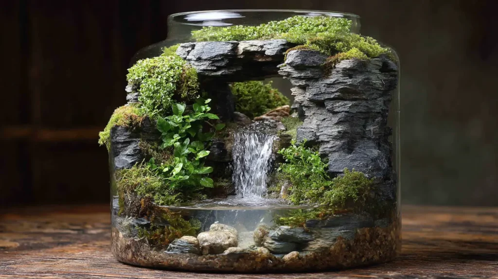 Hidden Cave Waterfall and Grotto Design