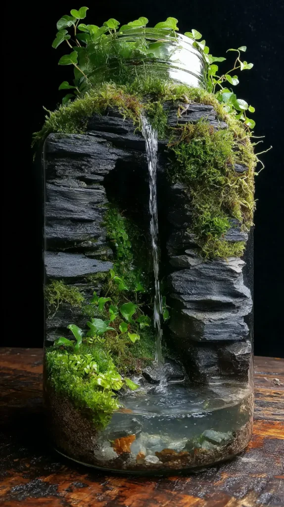 Hidden Cave Waterfall and Grotto Design