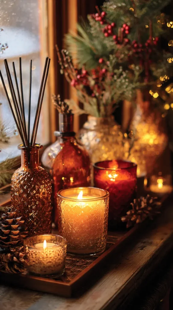 Holiday Scentscaping with Candles and Diffusers
