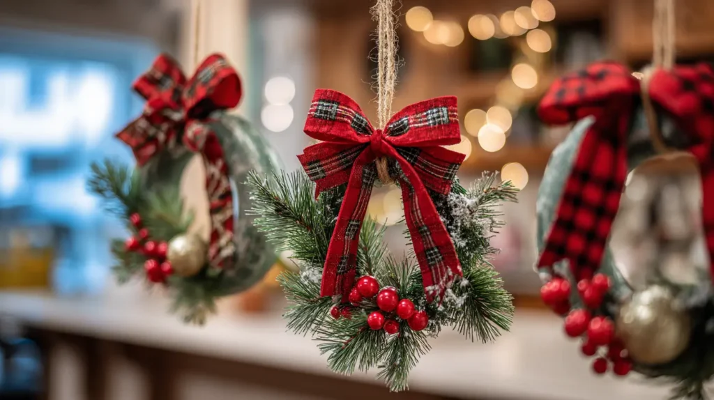 Mini Wreaths for Office Chairs, Doors, and Shelves