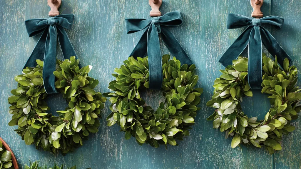 Mini Wreaths for Office Chairs, Doors, and Shelves