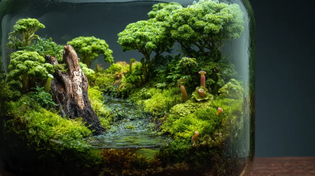 Misty Swamp and Bog Garden Aesthetic