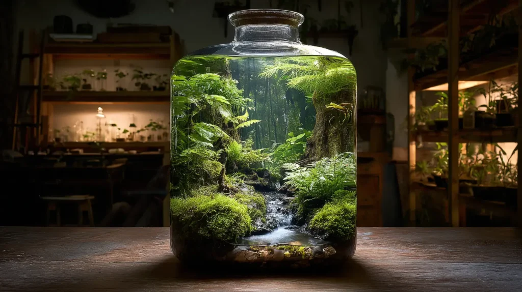 Misty Swamp and Bog Garden Aesthetic