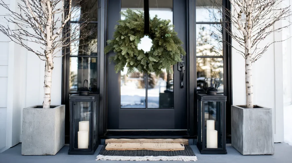 Modern Minimalist Scandinavian Porch Decor