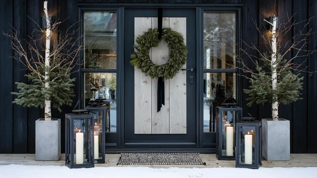 Modern Minimalist Scandinavian Porch Decor