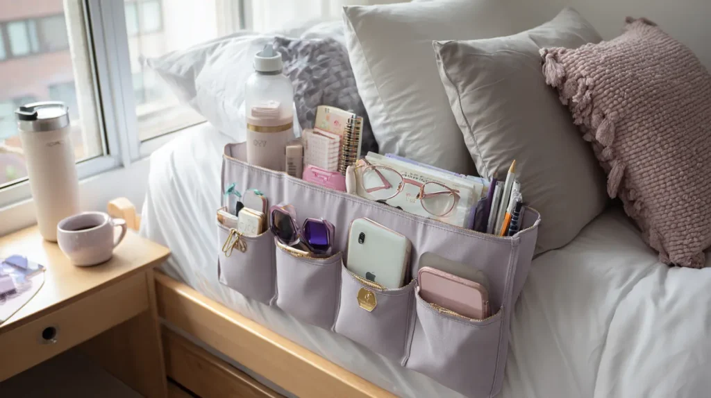 Multi-Functional Bedside Organizer
