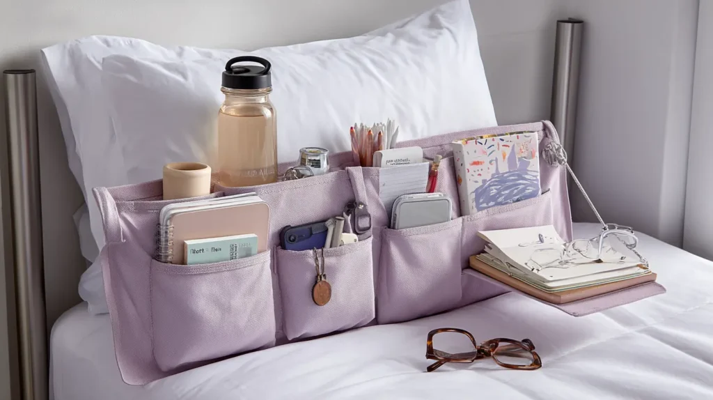 Multi-Functional Bedside Organizer