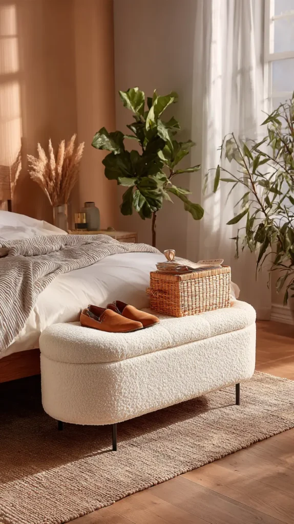 Multi-Functional Storage Ottoman Bench