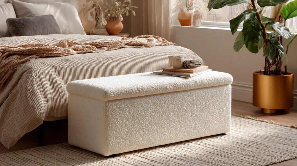 Multi-Functional Storage Ottoman Bench