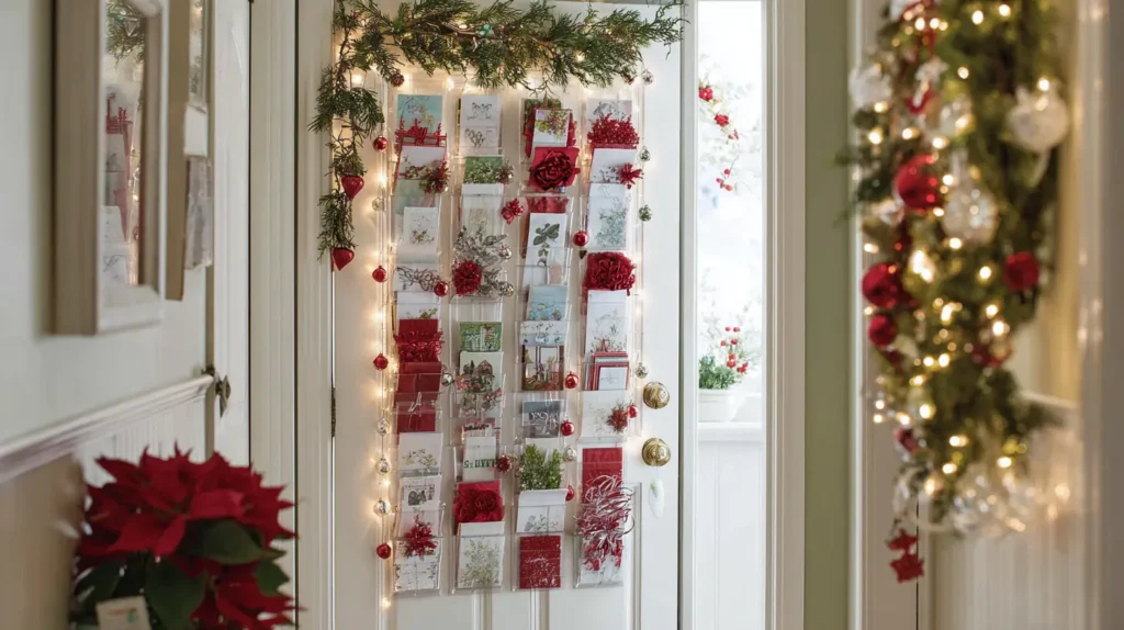 Over-the-Door Card and Ornament Displays