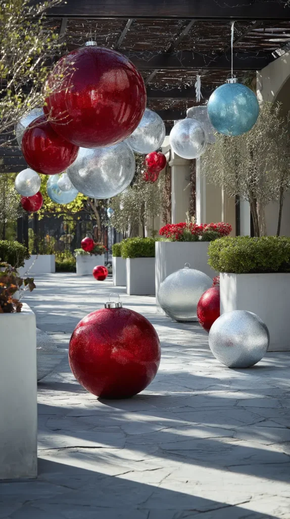 Oversized Bauble Ornaments