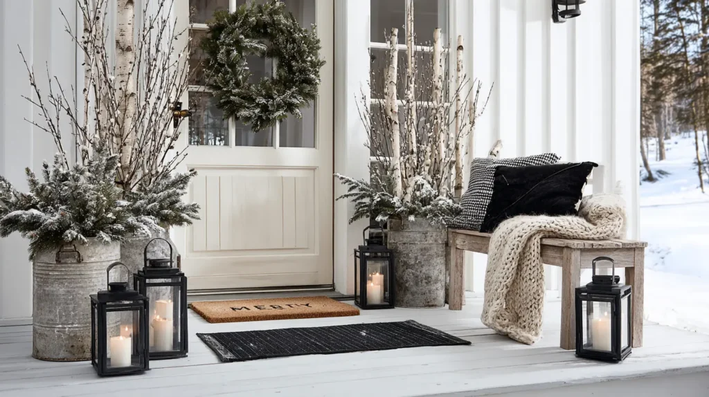 Scandi-Minimalist Winter Wonderland Theme