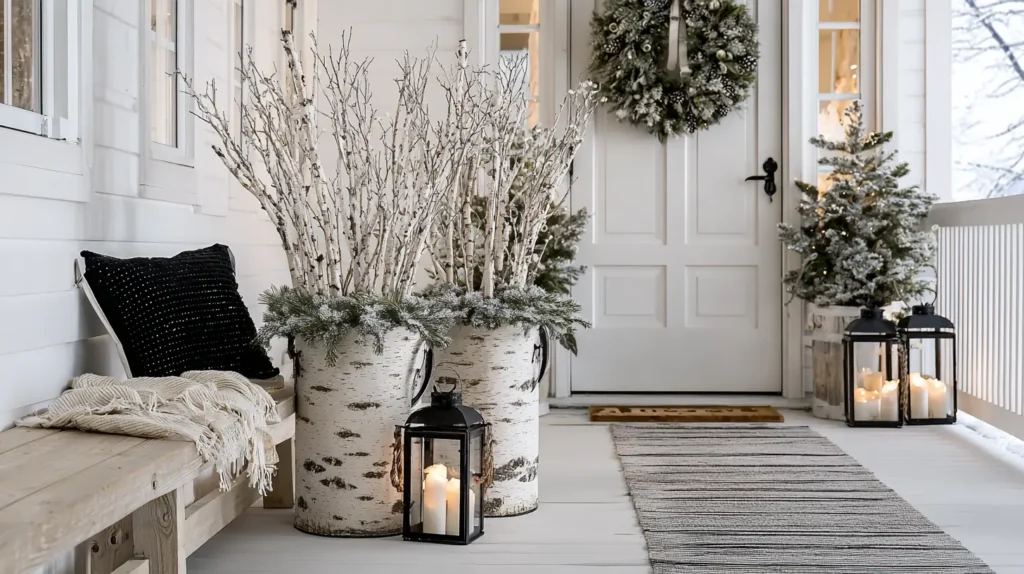 Scandi-Minimalist Winter Wonderland Theme