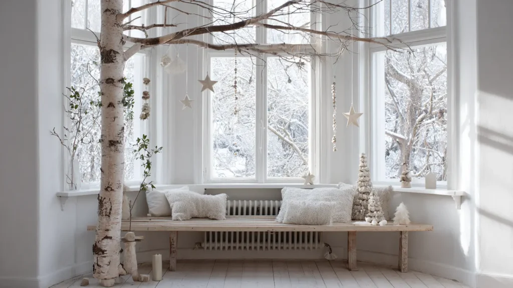 Scandinavian Minimalist Branch and Birch Decor
