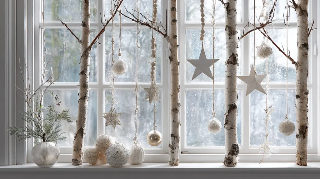 Scandinavian Minimalist Branch and Birch Decor