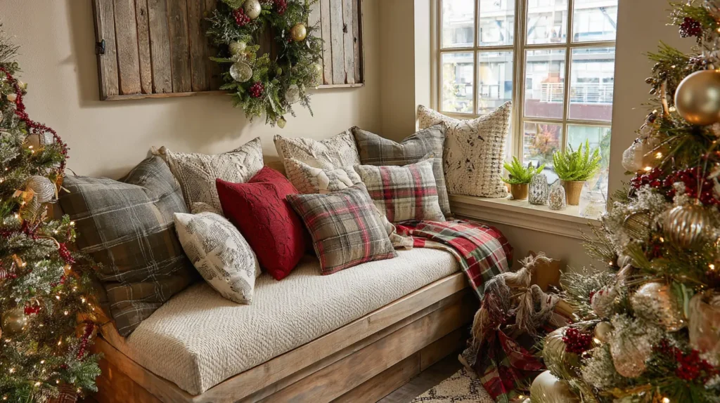 Slim Space-Saving Christmas Tree