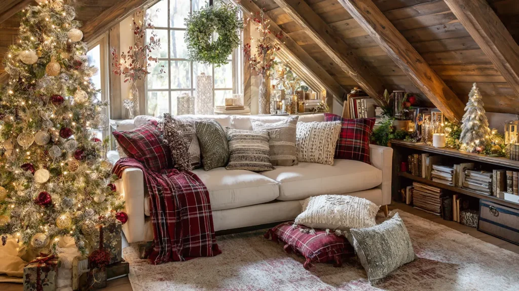 Slim Space-Saving Christmas Tree