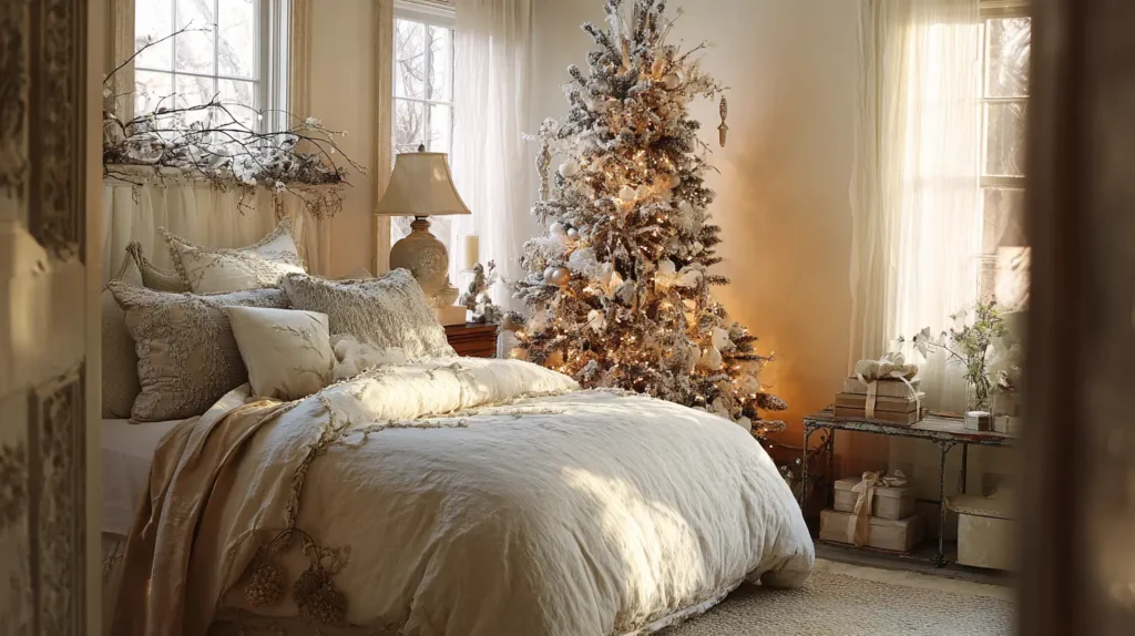 Small Christmas Trees for Bedroom Corners