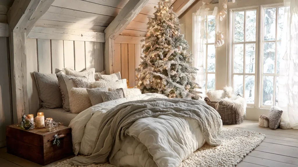 Small Christmas Trees for Bedroom Corners