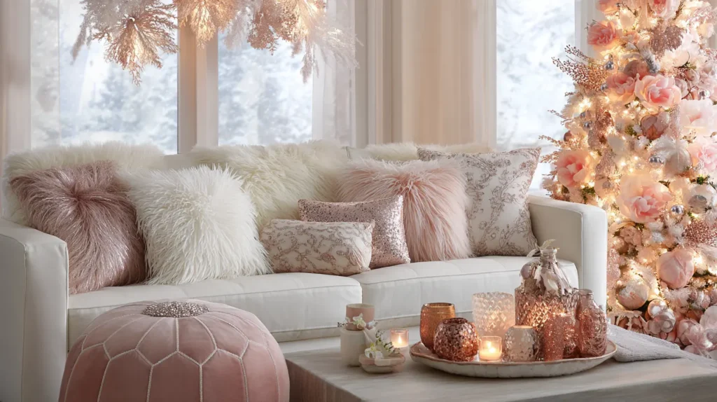 Soft, Romantic Holiday (Blush Pink & Rose Gold)