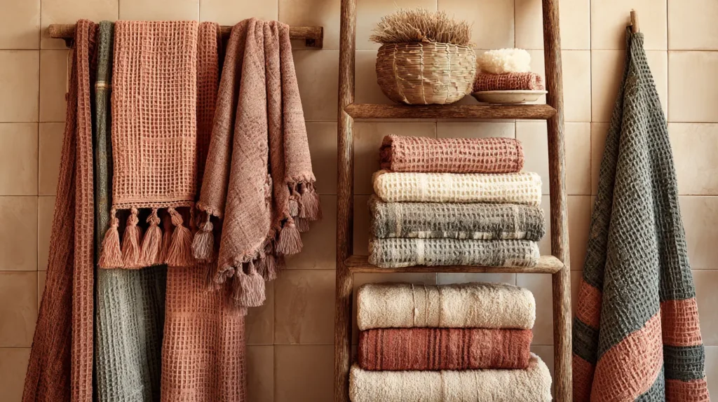 Soft Turkish Towels and Waffle Knit Linens
