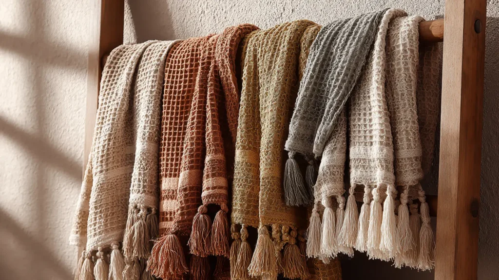 Soft Turkish Towels and Waffle Knit Linens