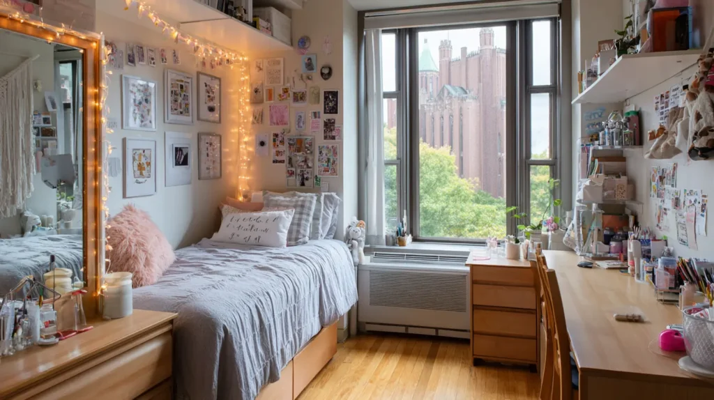 Space-Doubling Full-Length Mirror