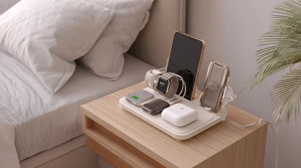Tech-Charging Nightstand Dock