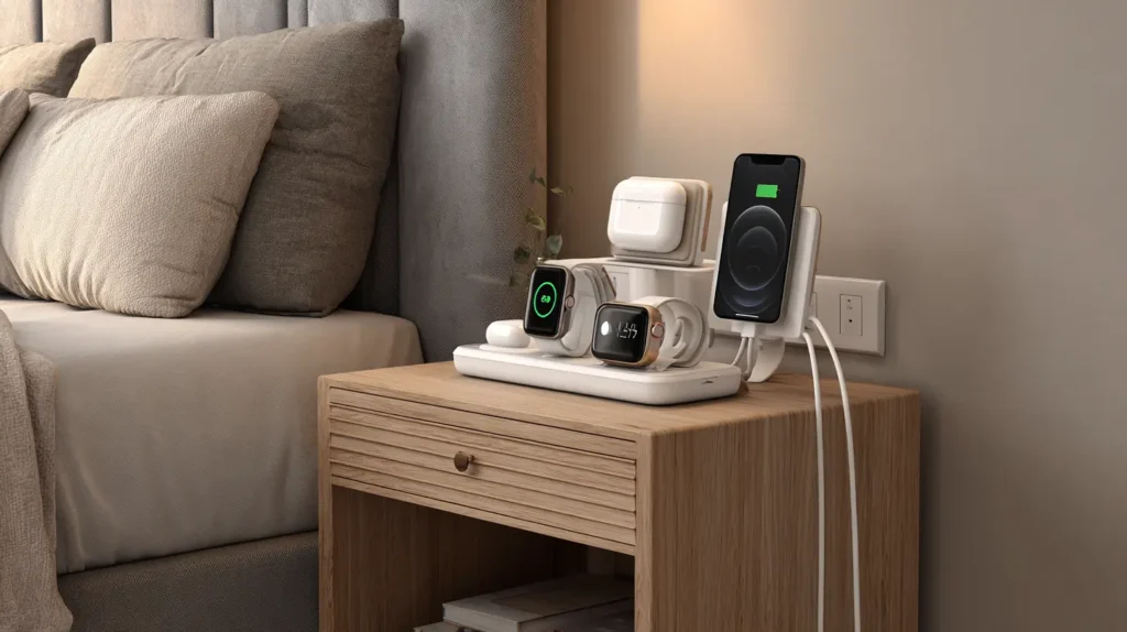 Tech-Charging Nightstand Dock