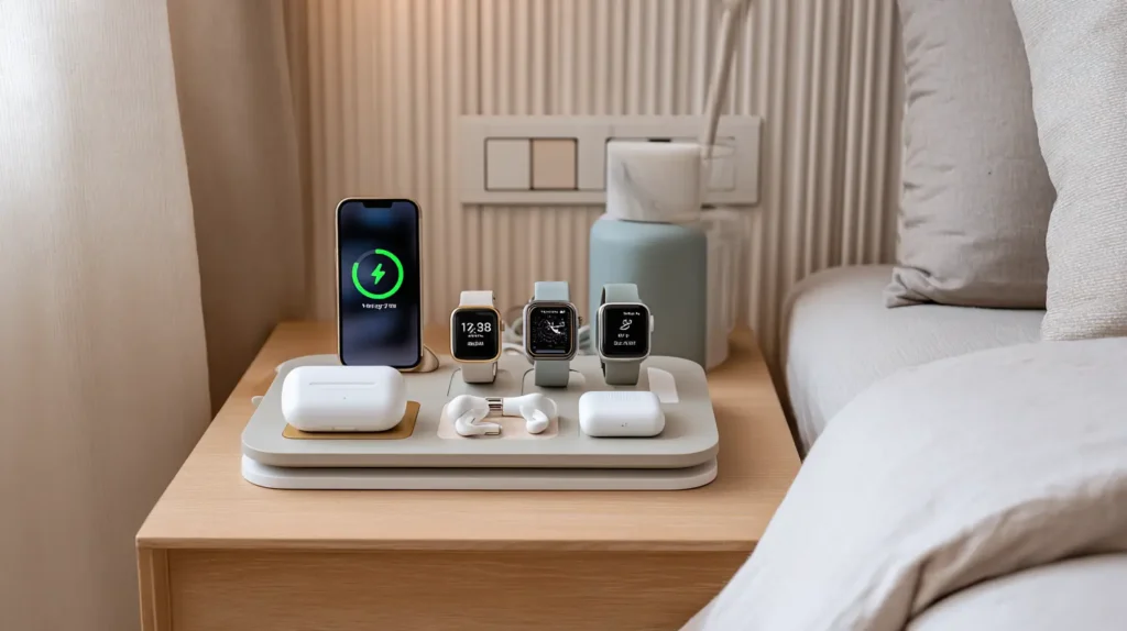 Tech-Charging Nightstand Dock