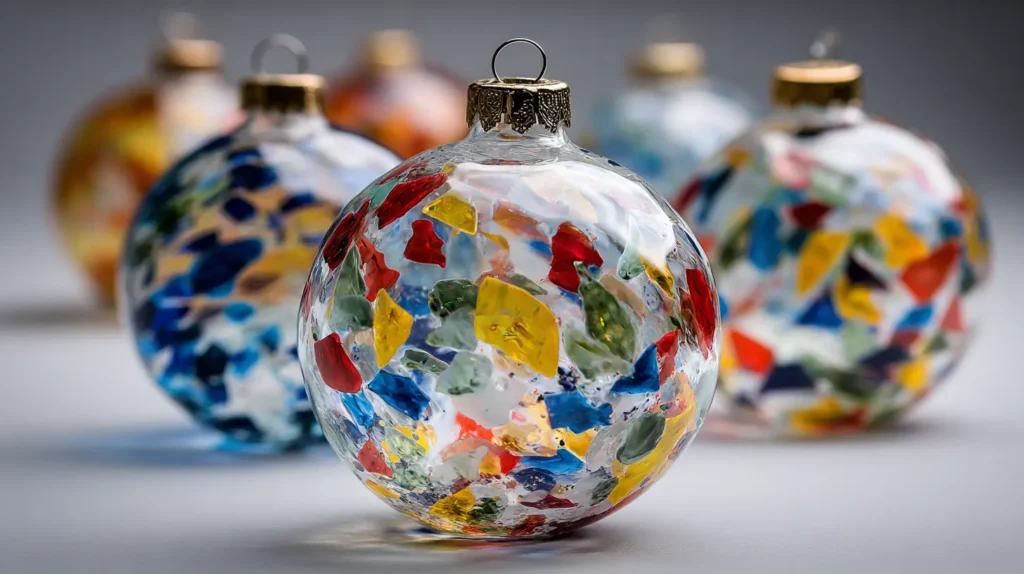 The Abstract Confetti Glass Explosion