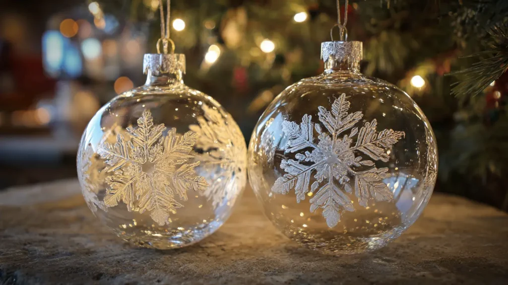 The Delicate Frost-Etched Snowflake