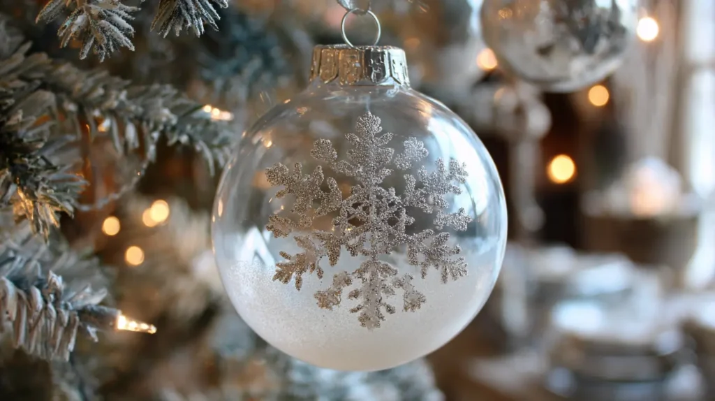 The Delicate Frost-Etched Snowflake