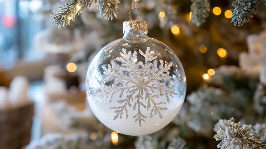 The Delicate Frost-Etched Snowflake