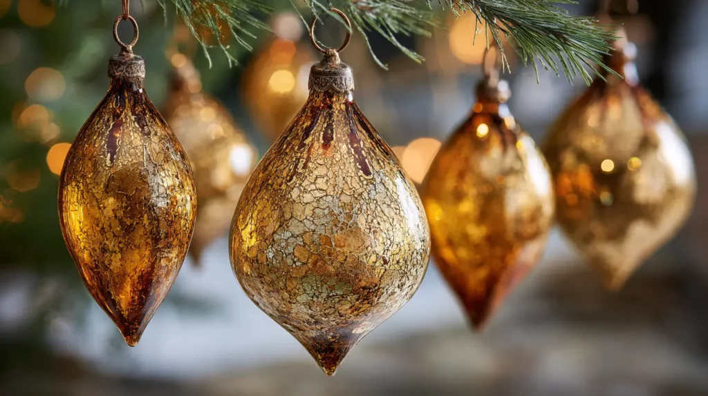 The Gilded Gold-Leaf Teardrop