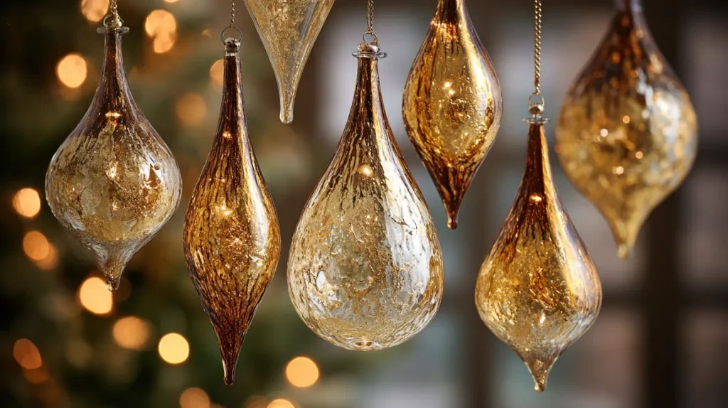 The Gilded Gold-Leaf Teardrop