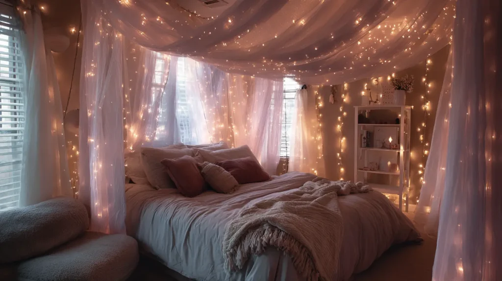 The Magical Fairy Light Canopy