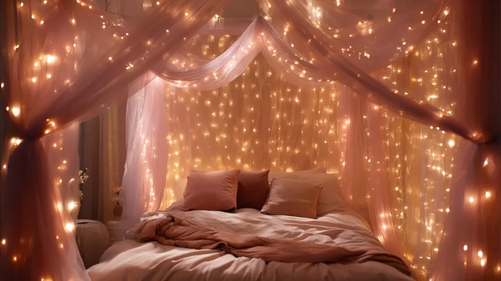 The Magical Fairy Light Canopy