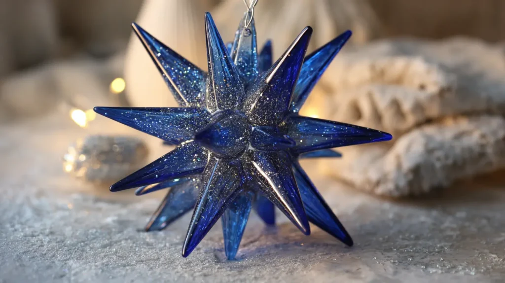 The Midnight Blue Celestial Star