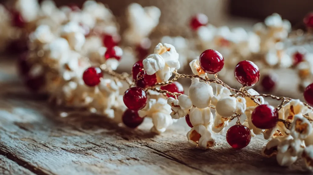 The Popcorn & Cranberry Garland