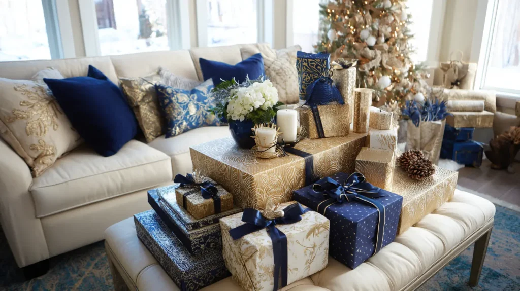 The Presents as Decor Pile