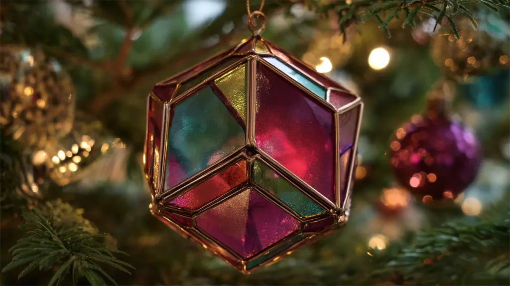 The Stained Glass Geometric Prism